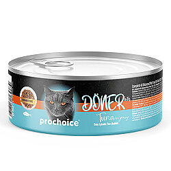 ProChoice DÖNER Bites Adult Sos İçerisinde Ton Balıklı Kedi Yaş Maması 70 Gr x 6 Adet - 3