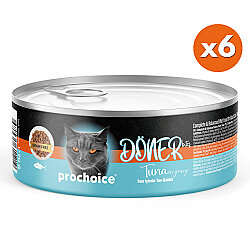 ProChoice DÖNER Bites Adult Sos İçerisinde Ton Balıklı Kedi Yaş Maması 70 Gr x 6 Adet - 2