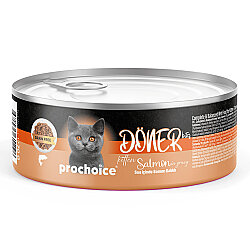 ProChoice DÖNER Bites Kitten Sos İçerisinde Somonlu Yavru Kedi Yaş Maması 70 Gr x 6 Adet - 3