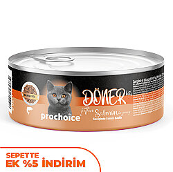 ProChoice DÖNER Bites Kitten Sos İçerisinde Somonlu Yavru Kedi Yaş Maması 70 Gr - Pro Choice