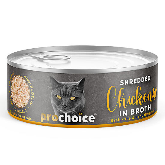 ProChoice Hypo-Allergenic Sos İçinde Parça Tavuk Etli Tahılsız Kedi Konservesi 70 Gr x 6 Adet - 3