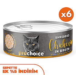 ProChoice Hypo-Allergenic Sos İçinde Parça Tavuk Etli Tahılsız Kedi Konservesi 70 Gr x 6 Adet - Pro Choice