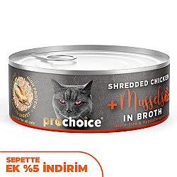 ProChoice Hypo-Allergenic Sos İçinde Tavuk ve Midye Tahılsız Kedi Konservesi 70 Gr - Pro Choice