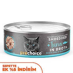 ProChoice Hypo-Allergenic Sos İçinde Ton Balıklı Tahılsız Kedi Konservesi 70 Gr - Pro Choice