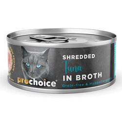 Pro Choice - ProChoice Hypo-Allergenic Sos İçinde Ton Balıklı Tahılsız Kedi Konservesi 70 Gr