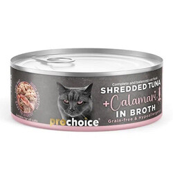 Pro Choice - ProChoice Hypo-Allergenic Sos İçinde Ton ve Kalamar Tahılsız Kedi Konservesi 70 Gr