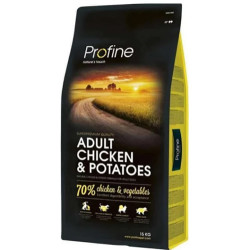 Profine Adult Chicken Doğal Tavuk Köpek Maması 15 Kg + 4 Adet Temizlik Mendili - Profine