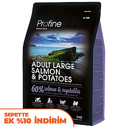 Profine Adult Large Somon ve Patatesli Köpek Maması 3 Kg - Profine