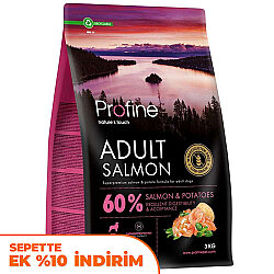 Profine Adult Somon ve Patatesli Köpek Maması 3 Kg - Profine