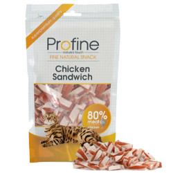 Profine Chicken Sandwich Tavuk Etli Kedi Ödülü 80 Gr - Thumbnail