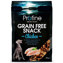 Profine Grain Free Chicken Tavuk Etli Tahılsız Köpek Ödülü 200 Gr - Profine
