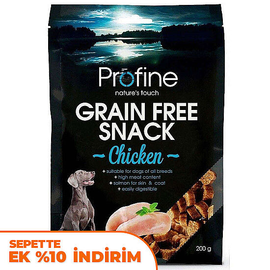 Profine Grain Free Chicken Tavuk Etli Tahılsız Köpek Ödülü 200 Gr - 1