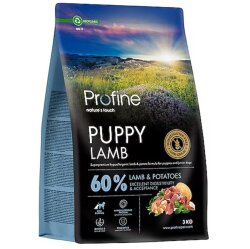Profine Puppy Lamb ve Patates Hipo Alerjenik Yavru Köpek Maması 3 Kg - Profine