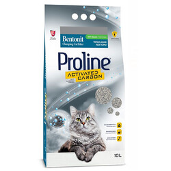 ProLine - Proline Actived Carbon Topaklanan Doğal Kedi Kumu 10 Lt