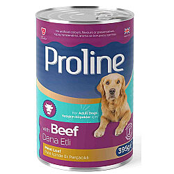 Proline Dana Etli Sos İçinde Et Parçalı Köpek Konservesi 395 Gr - ProLine