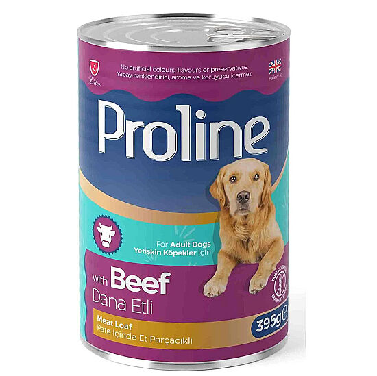 Proline Dana Etli Sos İçinde Et Parçalı Köpek Konservesi 395 Gr - 1