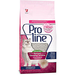 Proline Doğal Topaklanan Baby Powder Kokulu Kedi Kumu 10 Lt - ProLine