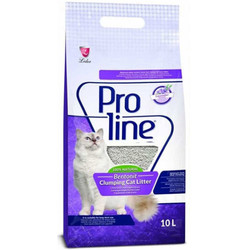 ProLine - Proline Doğal Topaklanan Lavanta Kokulu Kedi Kumu 10 Lt