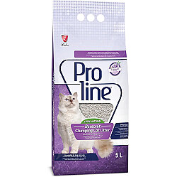 Proline Doğal Topaklanan Lavanta Kokulu Kedi Kumu 5 Lt x 4 Adet - 2