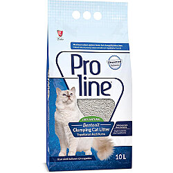 Proline Doğal Unscented Topaklanan Kokusuz Kedi Kumu 10 Lt - ProLine