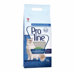 ProLine - Proline Doğal Unscented Topaklanan Kokusuz Kedi Kumu 5 Lt