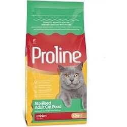 ProLine - ProLine Sterilised Tavuk Etli Kısırlaştırılmış Kedi Maması 1,2 Kg