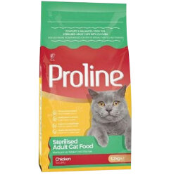ProLine Sterilised Tavuk Etli Kısırlaştırılmış Kedi Maması 1,2 Kg - ProLine