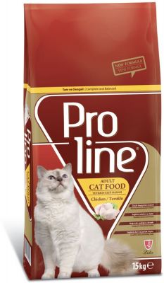 ProLine Tavuklu Yetişkin Kedi Maması 15 Kg + 5 Adet Dr Sacchi 4 lü Creamy Ödül