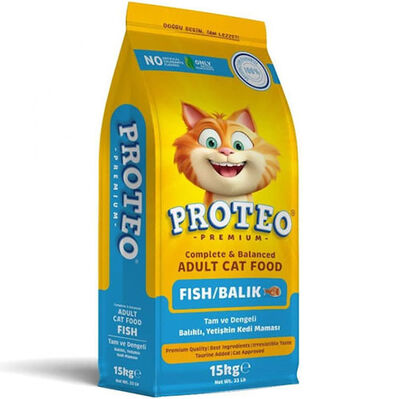 Proteo Fish Balık Etli Kedi Maması 15 Kg