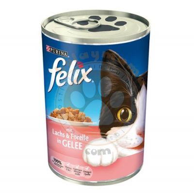Felix Somon ve Alabalıklı Kedi Konservesi 400 Gr
