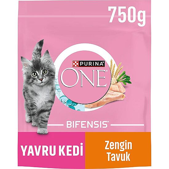 Purina One Kitten Tavuk Etli Yavru Kedi Maması 750 Gr - 3