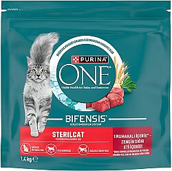 Purina One SterilCat Sığır Etli Kısırlaştırılmış Kedi Maması 1,4 Kg - Purina One