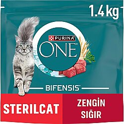 Purina One SterilCat Sığır Etli Kısırlaştırılmış Kedi Maması 1,4 Kg - 4