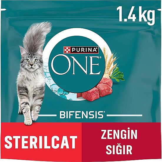 Purina One SterilCat Sığır Etli Kısırlaştırılmış Kedi Maması 1,4 Kg - 4