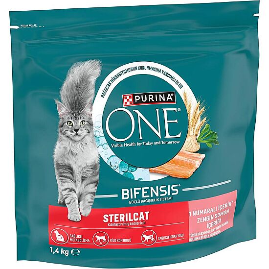 Purina One SterilCat Somonlu Kısırlaştırılmış Kedi Maması 1,4 Kg - 2