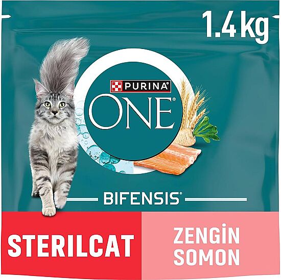 Purina One SterilCat Somonlu Kısırlaştırılmış Kedi Maması 1,4 Kg - 4