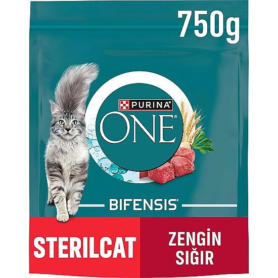 Purina One SterilCat Sığır Etli Kısırlaştırılmış Kedi Maması 750 Gr - 3