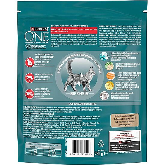 Purina One SterilCat Somonlu Kısırlaştırılmış Kedi Maması 750 Gr - 2