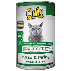 Quik Adult Kuzu Etli Yetişkin Kedi Konservesi 415 Gr - Quik
