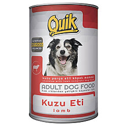 Quik Adult Kuzu Etli Yetişkin Köpek Konservesi 415 Gr - Quik