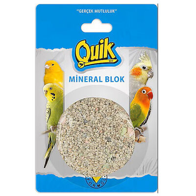 Quik Ekstra Vitamin Kafes Kuşları İçin Mineral Blok