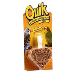 Quik - Quik Muhabbet Kuşu Ballı Kalp Krakeri 40 Gr