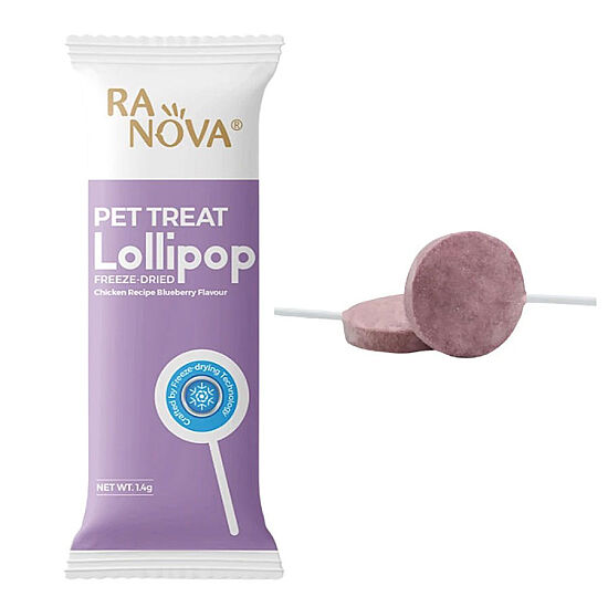 Ranova Karışık Lezzetli Dondurularak Kurutulmuş Kedi Ödülü Lolipop 1.4 Gr – 15 Li Paket - 4