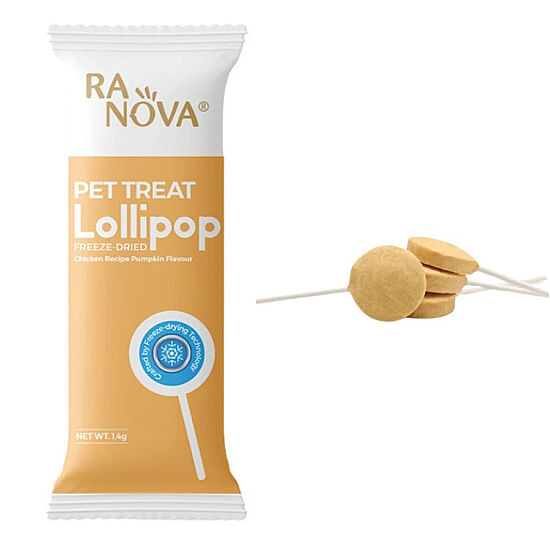 Ranova Karışık Lezzetli Dondurularak Kurutulmuş Kedi Ödülü Lolipop 1.4 Gr – 15 Li Paket - 5