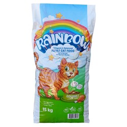 Rainbow - Rainbow Gourmet Tavuk Etli Yetişkin Kedi Maması 15 Kg
