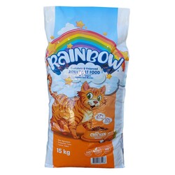 Rainbow - Rainbow Tavuk Etli Yetişkin Kedi Maması 15 Kg