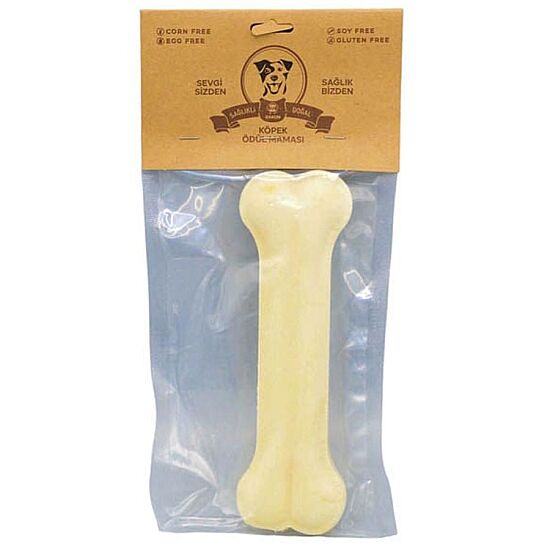 Rakun Beyaz Çiğneme Kemiği Köpek Ödülü 15,5 Cm - 1