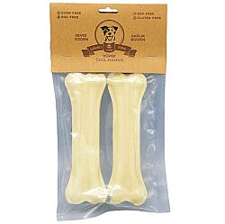Rakun Beyaz Pres Kemik Köpek Ödülü 12,5 cm (2li Paket) - Rakun