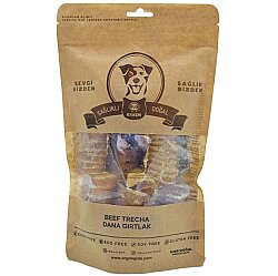 Rakun Kurutulmuş Dana Gırtlak Köpek Ödülü 100 Gr - Rakun