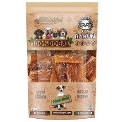 Rakun Kurutulmuş Dana Sinir Köpek Ödülü 350 Gr - Rakun